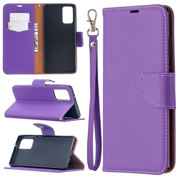 Litchi Texture Pure Color Horizontal Flip Leather Case with Holder & Card Slots & Wallet & Lanyard, For Samsung Galaxy Note20, For Samsung Galaxy Note20 Ultra