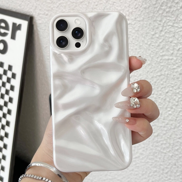 Water Ripple Electroplating Paint TPU Phone Case, For iPhone 16, For iPhone 15 Pro Max