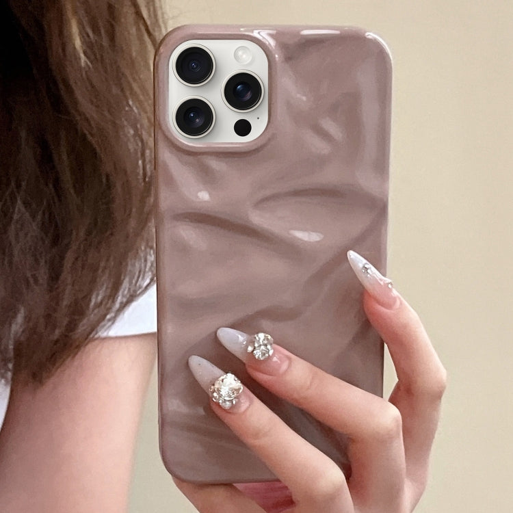 Water Ripple Electroplating Paint TPU Phone Case, For iPhone 16, For iPhone 15 Pro Max
