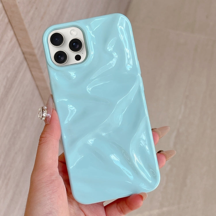 Water Ripple Electroplating Paint TPU Phone Case, For iPhone 16, For iPhone 15 Pro Max