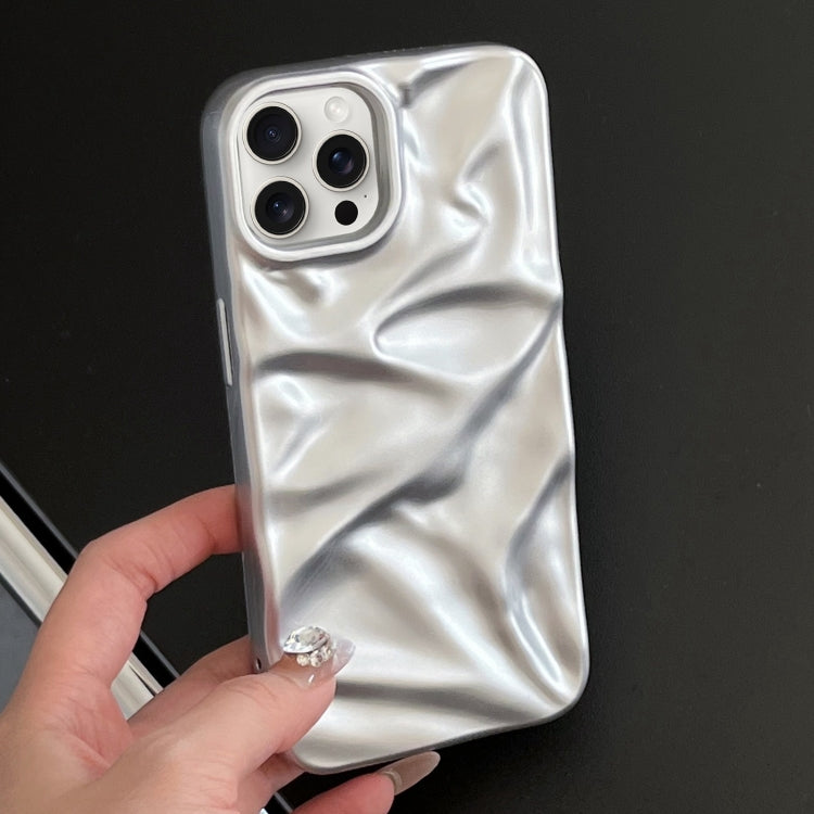 Water Ripple Electroplating Paint TPU Phone Case, For iPhone 16, For iPhone 15 Pro Max