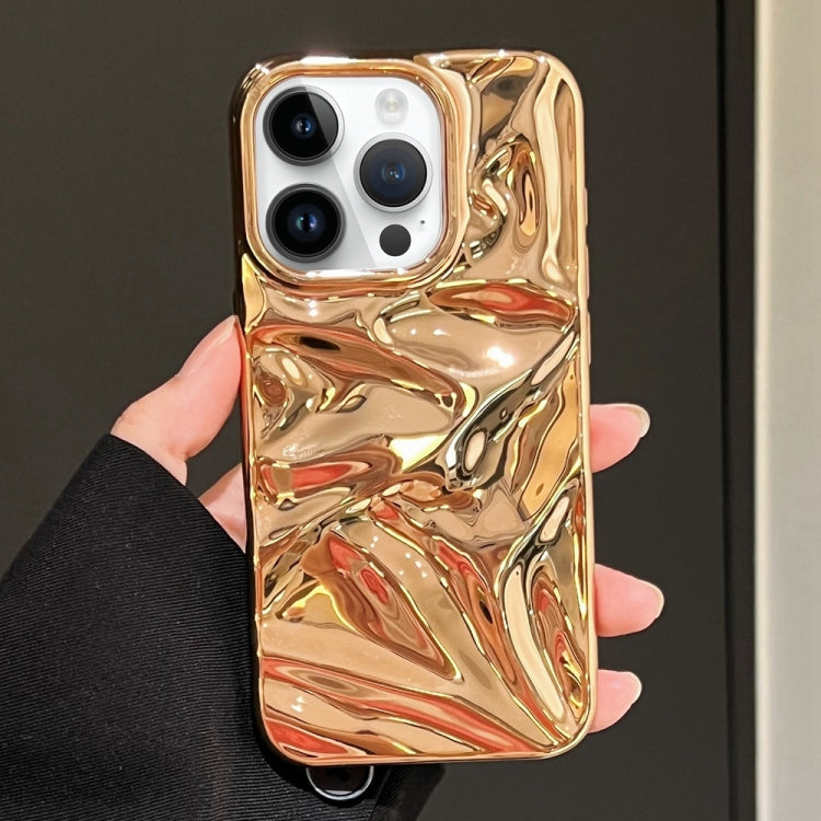 Water Ripple Electroplating Paint TPU Phone Case, For iPhone 13 Pro, For iPhone 13