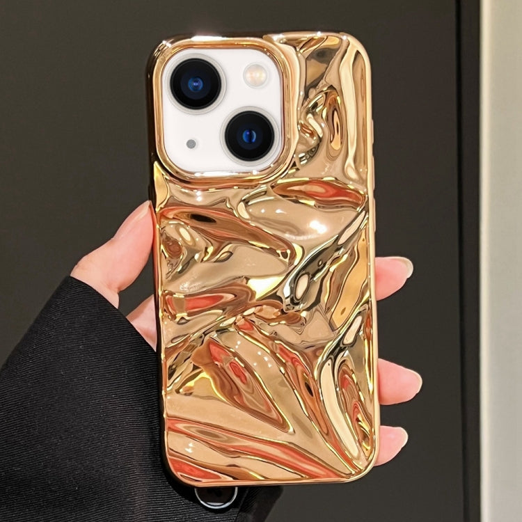 Water Ripple Electroplating Paint TPU Phone Case, For iPhone 13 Pro, For iPhone 13