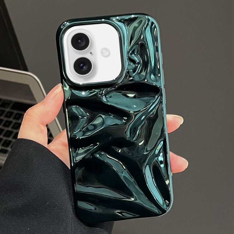 Water Ripple Electroplating Paint TPU Phone Case, For iPhone 16, For iPhone 15 Pro Max