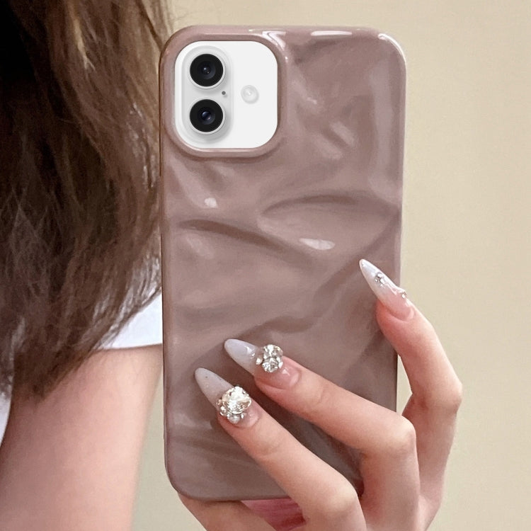 Water Ripple Electroplating Paint TPU Phone Case, For iPhone 16, For iPhone 15 Pro Max