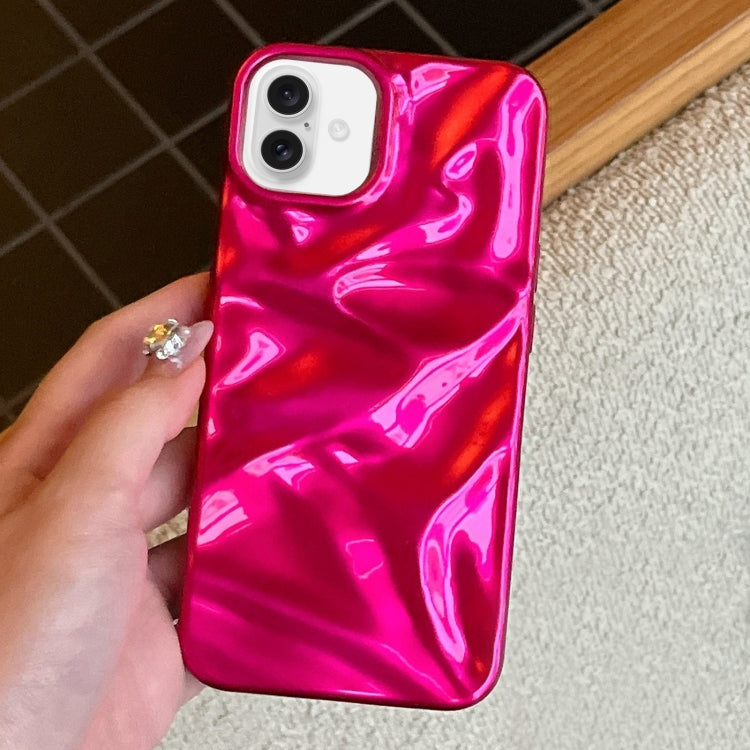 Water Ripple Electroplating Paint TPU Phone Case, For iPhone 16, For iPhone 15 Pro Max