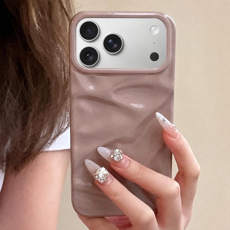 Water Ripple Electroplating Paint TPU Phone Case, For iPhone 17 Pro Max, For iPhone 17 Pro