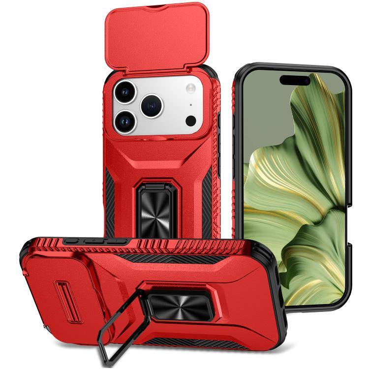 Sliding Camshield Holder Phone Case, For iPhone 17 Pro Max, For iPhone 17 Pro, For iPhone 17