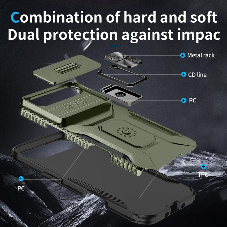 Sliding Camshield Holder Phone Case, For iPhone Air, For iPhone 16 Pro Max, For iPhone 16 Pro