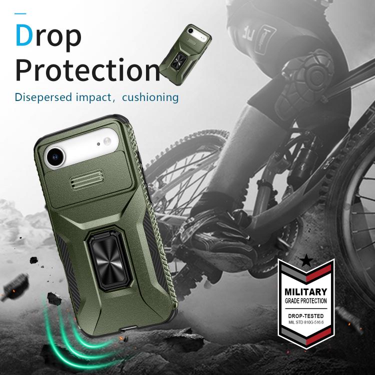 Sliding Camshield Holder Phone Case, For iPhone Air, For iPhone 16 Pro Max, For iPhone 16 Pro