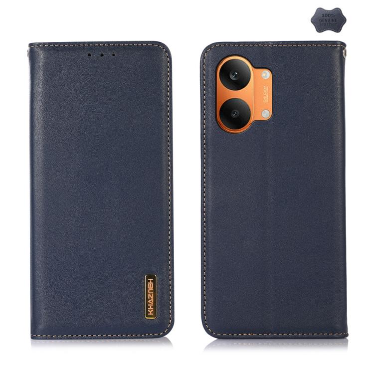 KHAZNEH Nappa Top Layer Cowhide Leather Phone Case, For Redmi Note 15 5G Global 164mm, For Redmi K90 Pro Max/Poco F8 Ultra, For Redmi Note 15 Pro 4G Global 163.2mm, For Redmi K90/Poco F8 Pro, For Redmi Note 15 Pro 5G Global 163.6mm, For Redmi 13X