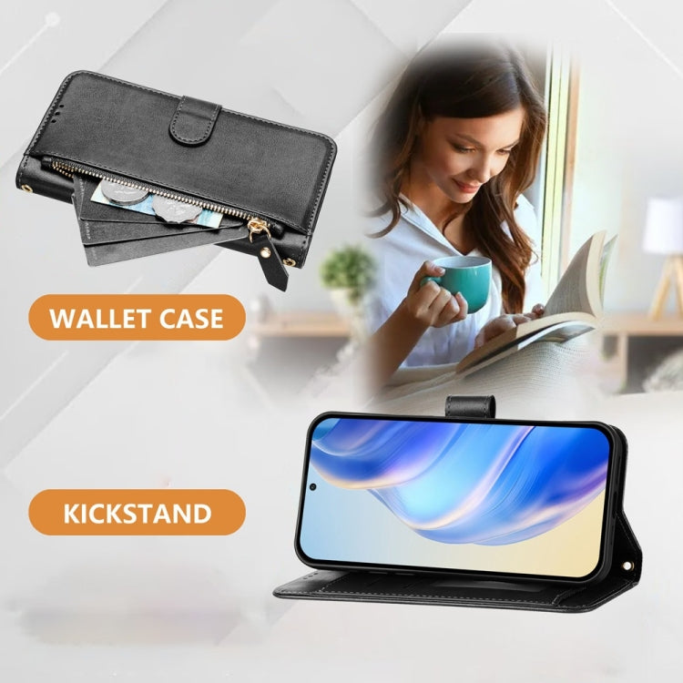 Multi-Card Slots Zipper Wallet Leather Phone Case, For Itel A23 Pro, For Itel P55 5G, For Itel RS4 S666LN, For Itel S24