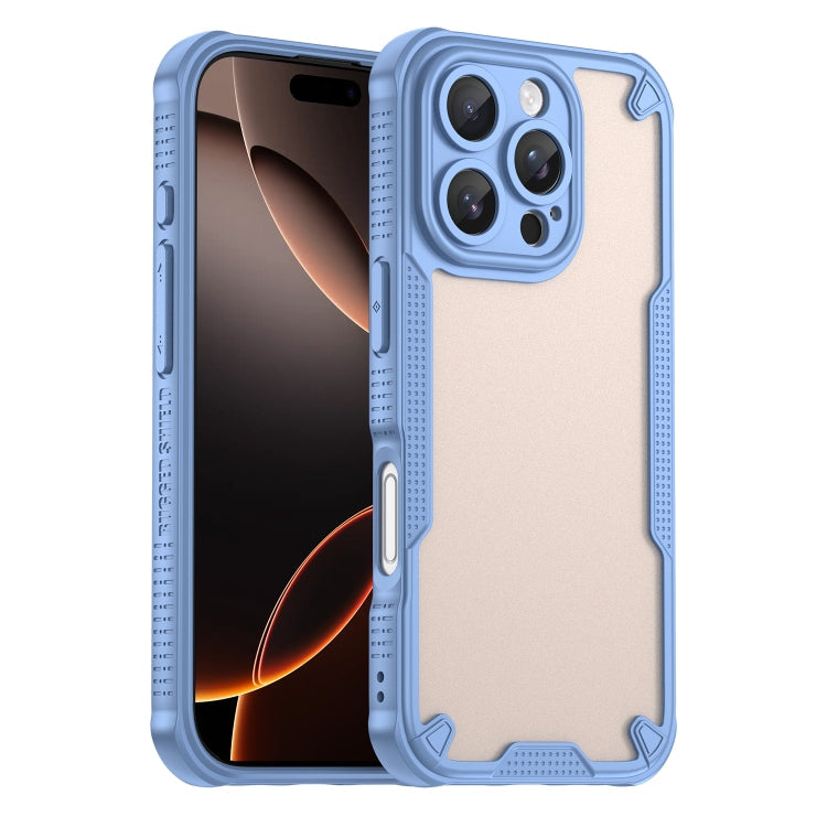 Armor Glaze PC Hybrid TPU Phone Case, For iPhone 16 Pro, For iPhone 16 Plus, For iPhone 16, For iPhone 15 Pro Max