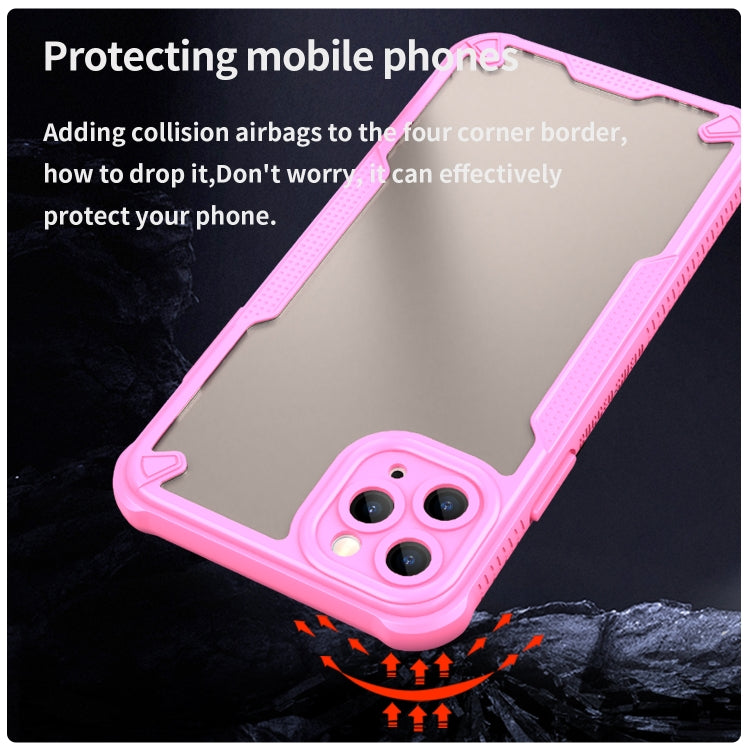 Armor Glaze PC Hybrid TPU Phone Case, For iPhone 11 Pro Max, For iPhone 11, For iPhone 11 Pro, For iPhone XS