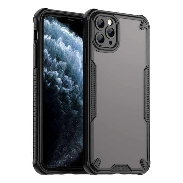 Armor Glaze PC Hybrid TPU Phone Case, For iPhone 11 Pro Max, For iPhone 11, For iPhone 11 Pro, For iPhone XS