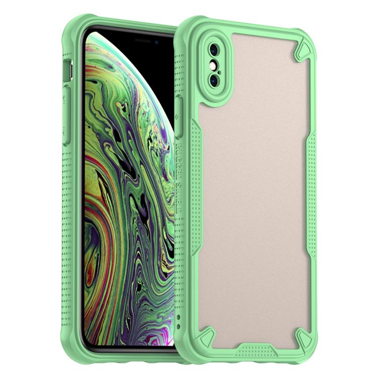 Armor Glaze PC Hybrid TPU Phone Case, For iPhone 11 Pro Max, For iPhone 11, For iPhone 11 Pro, For iPhone XS