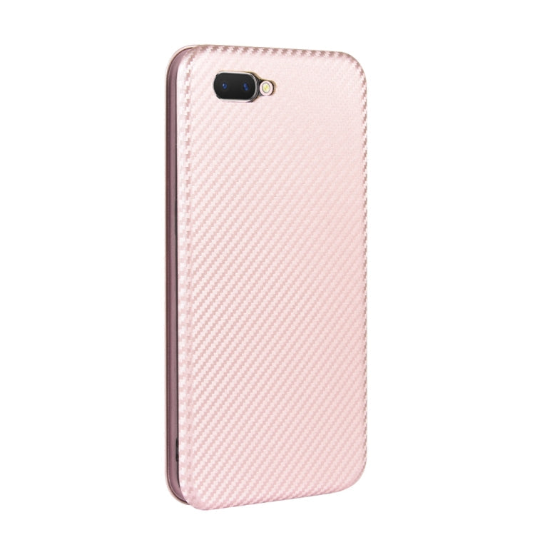 Carbon Fiber Texture Magnetic Horizontal Flip TPU + PC + PU Leather Case with Card Slot, For OPPO A5(AX5) / A3s / A12e, For OPPO A7(AX7) / A5s / AX5s / A12, For OPPO A8 / A31 (2020), For OPPO A9 (2020) / A11 / A11X / A5 (2020)