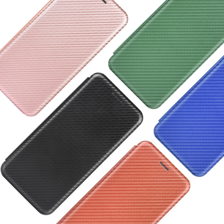 Carbon Fiber Texture Magnetic Horizontal Flip TPU + PC + PU Leather Case with Card Slot, For Google Pixel 4a, For Google Pixel 3 XL, For Google Pixel 3a XL, For Google Pixel 3a