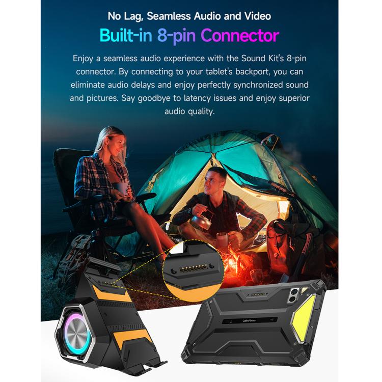 Ulefone Portable Holder Wireless Bluetooth Speaker for Ulefone Armor Pad 4 / 4 Ultra, For Ulefone Armor Pad 4 / 4 Ultra