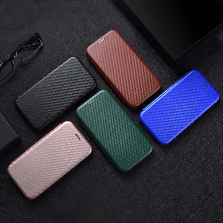 Carbon Fiber Texture Magnetic Horizontal Flip TPU + PC + PU Leather Case with Card Slot, For Samsung Galaxy Note10, For Samsung Galaxy Note10 Plus, For Samsung Galaxy Note20 Ultra, For Samsung Galaxy Note20