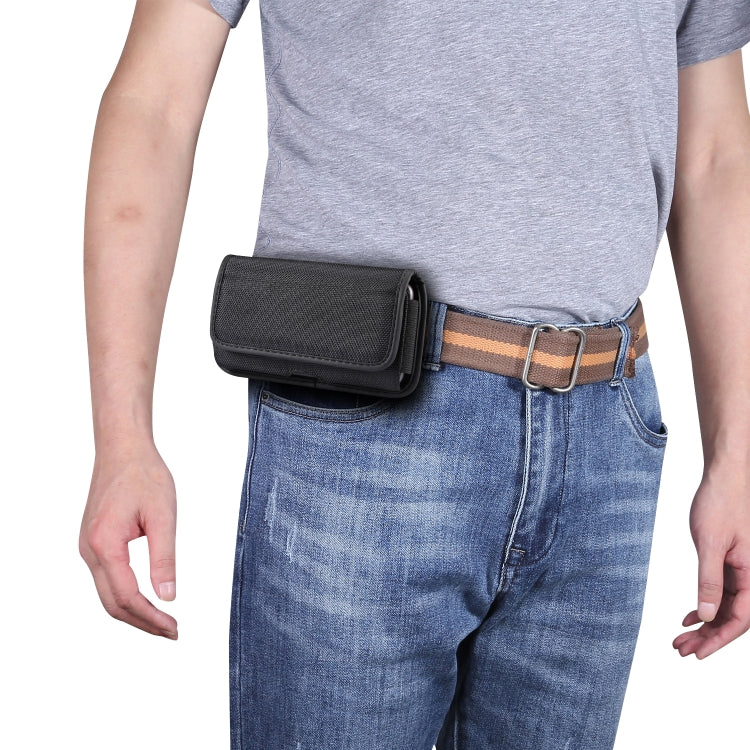 Durable Oxford Cloth Horizontal Plate Hanging Waist Phone Waist Pack Leather Case with Card Slot, Suitable for 4.7 inch Smartphones, for 4.7 inch Smartphones