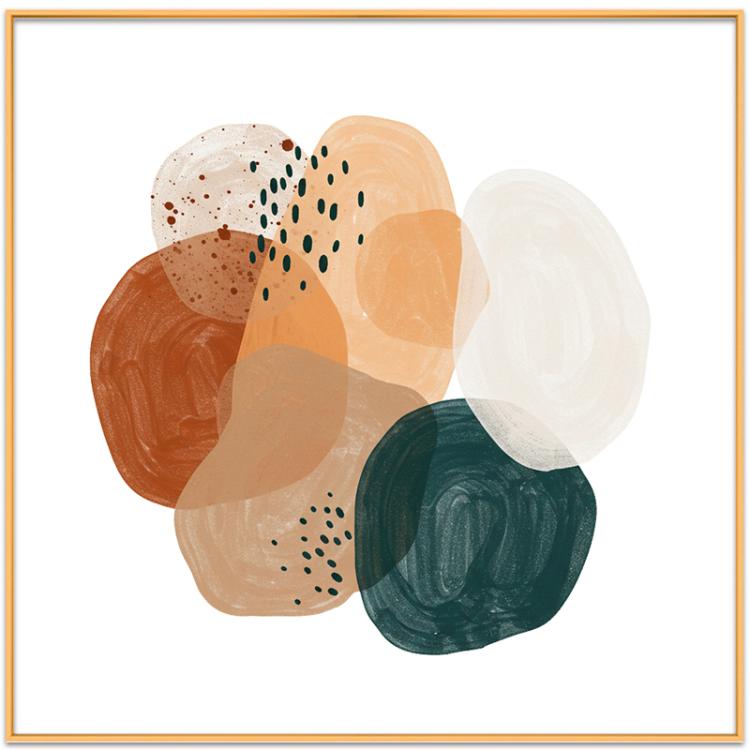 Watercolor Decorative Painting with Aluminum Alloy Frame Print On Your Demand, 15x20cm, 20x20cm, 30x30cm, 40x40cm, 50x50cm, 60x60cm, 70x70cm, 80x80cm, 90x90cm