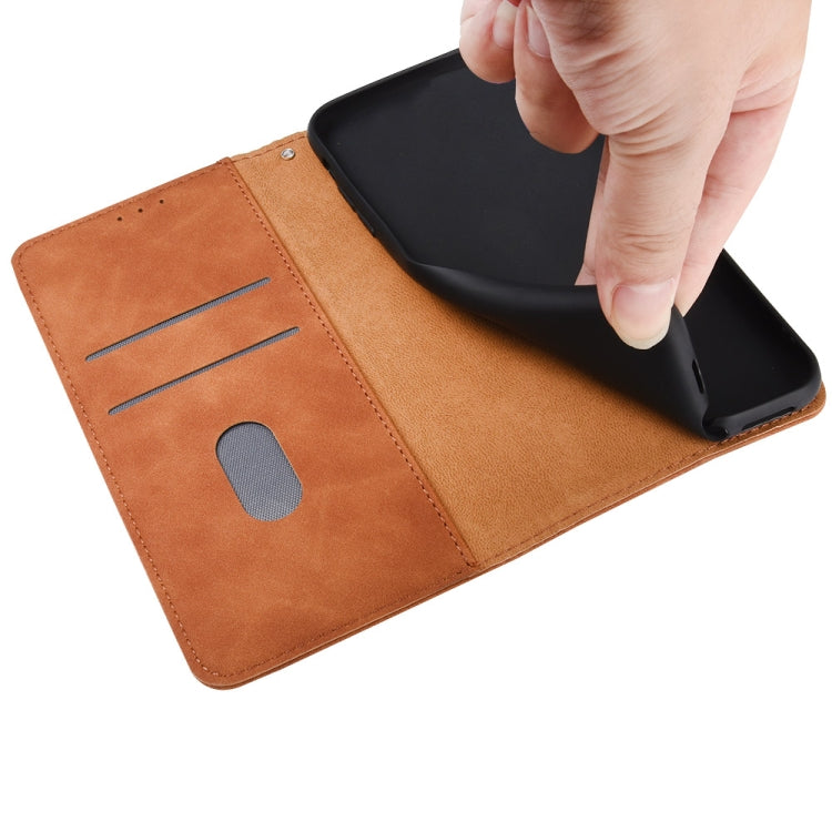 Solid Color Skin Feel Magnetic Buckle Horizontal Flip Calf Texture PU Leather Case with Holder & Card Slots & Wallet, For Nokia C2