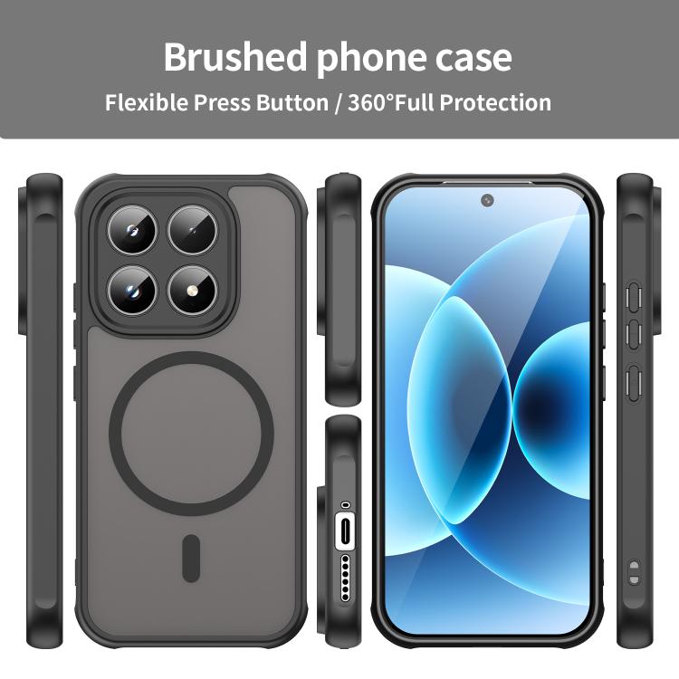 Fan Dun Series TPU Hybrid PC Frosted Magsafe Phone Case, For Xiaomi 15 Ultra