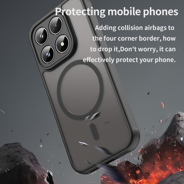 Fan Dun Series TPU Hybrid PC Frosted Magsafe Phone Case, For Xiaomi 15 Ultra