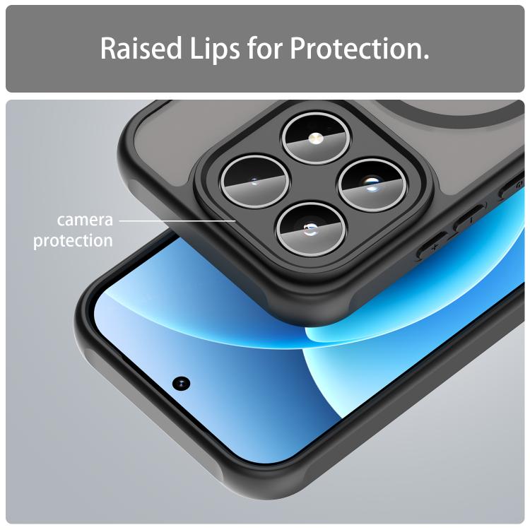 Fan Dun Series TPU Hybrid PC Frosted Magsafe Phone Case, For Xiaomi 15 Ultra
