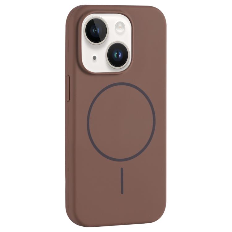 Large Hole Camera MagSafe Liquid Silicone Full Coverage Phone Case, For iPhone 14 Plus, For iPhone 14