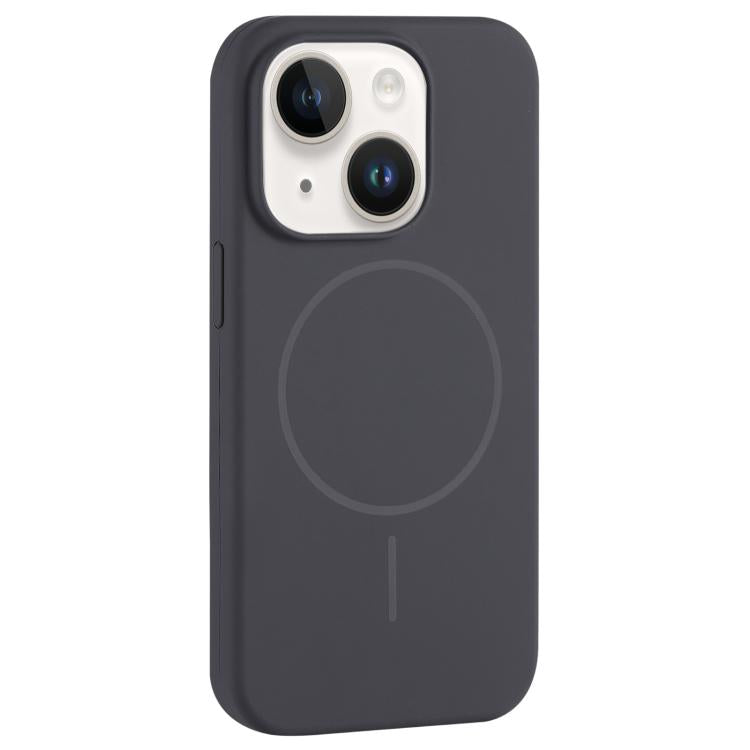 Large Hole Camera MagSafe Liquid Silicone Full Coverage Phone Case, For iPhone 14 Plus, For iPhone 14