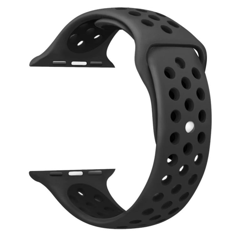 xDfind Two Color Silicone Sports Watch Band, For Apple Watch 46mm / 49mm / 45mm / 44mm, For Apple Watch 42mm / 41mm / 40mm / 38mm