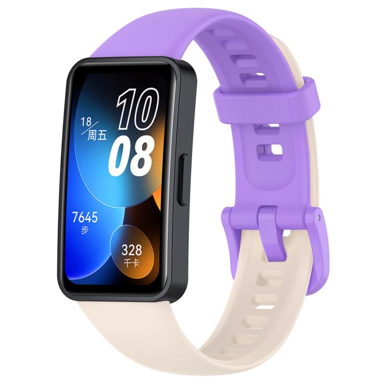xDfind Nail Button Glossy Silicone Watch Band, For Huawei Band 10 / 9 / 8