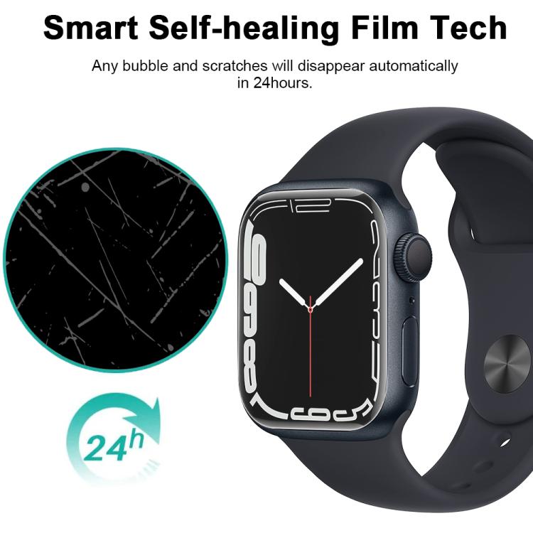 5pcs xDfind Soft Hydrogel Film Full Cover Front Protector, For Apple Watch Series 6&SE&5&4 44mm, For Apple Watch Series 6&SE&5&4 40mm, For Apple Watch Series 11 / 10 46mm, For Apple Watch Ultra 3 / 2 / 1 49mm, For Apple Watch Series 9 / 8 / 7 45mm     ...