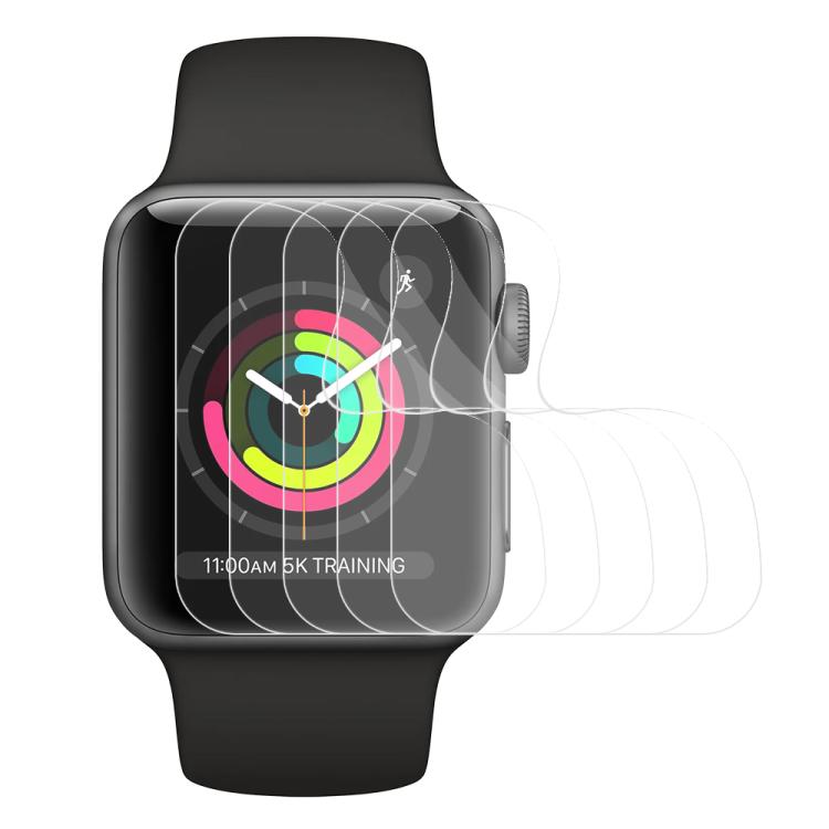 5pcs xDfind Soft Hydrogel Film Full Cover Front Protector, For Apple Watch Series 6&SE&5&4 44mm, For Apple Watch Series 6&SE&5&4 40mm, For Apple Watch Series 11 / 10 46mm, For Apple Watch Ultra 3 / 2 / 1 49mm, For Apple Watch Series 9 / 8 / 7 45mm     ...