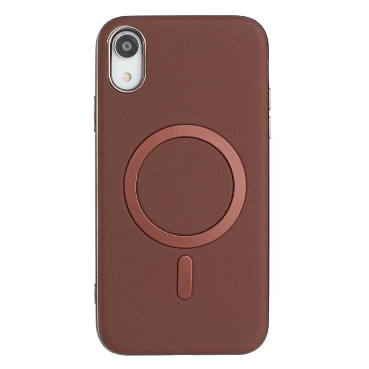 Solid Color Plating MagSafe Full Coverage Phone Case, For iPhone XR, For iPhone 8 Plus / 7 Plus, For iPhone 8 / 7 / 6