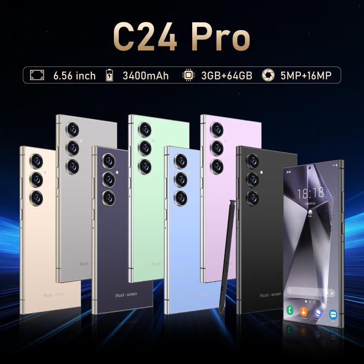 C24 Pro / S3-3, 3GB+64GB, 6.56 inch Android 10 MTK6739 Quad Core, Network: 4G, Dual SIM, AU Plug