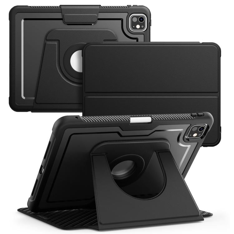 Honeycomb Magnetic Rotation Holder Leather Smart Tablet Case, For iPad Air 13 2026 / 2025 / 2024, For iPad Air 11 2026 / 2025 / 2024, For iPad Pro 13 2025 / 2024, For iPad Pro 11 2025 / 2024