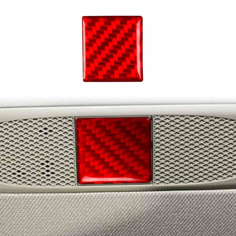 For Tesla Model 3 2019-2022 / Model Y 2019-2024 Carbon Fiber Car Emergency Light Button Decorative Sticker, For Tesla Model 3 2019-2022 / Model Y 2019-2024 Car Emergency Light Button