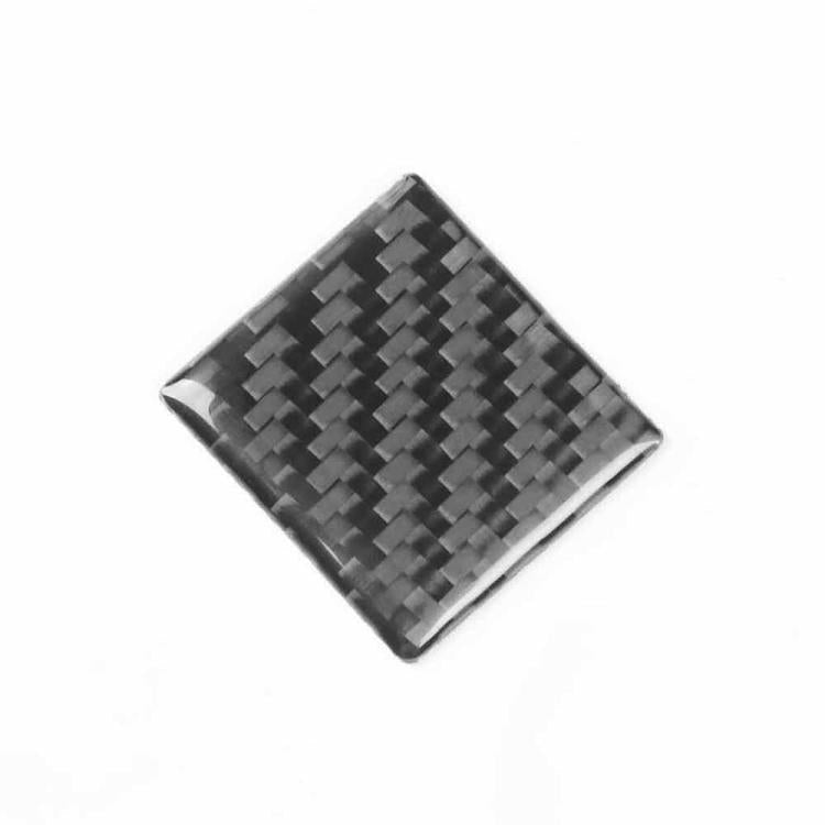 For Tesla Model 3 2019-2022 / Model Y 2019-2024 Carbon Fiber Car Emergency Light Button Decorative Sticker, For Tesla Model 3 2019-2022 / Model Y 2019-2024 Car Emergency Light Button