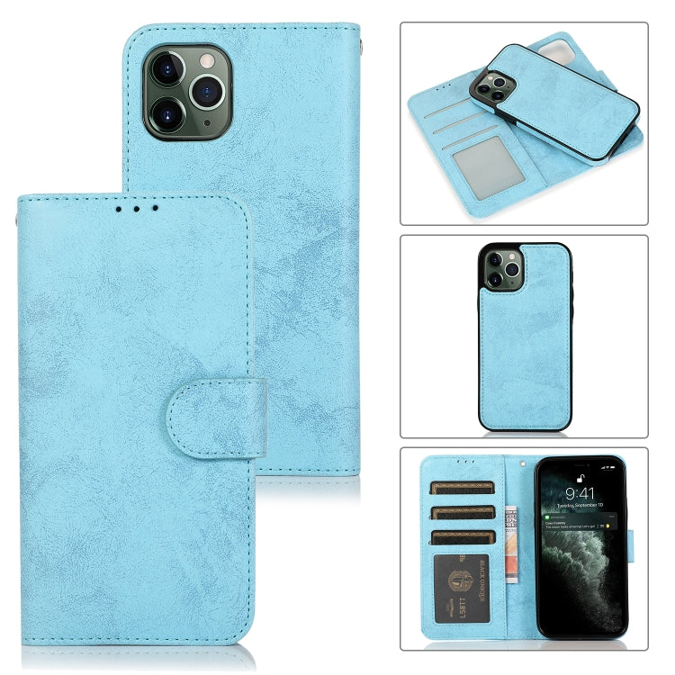 KLT888-2 Retro 2 in 1 Detachable Magnetic Horizontal Flip TPU + PU Leather Case with Holder & Card Slots & Photo Frame & Wallet, For iPhone XR, For iPhone XS Max, For iPhone 12 mini, For iPhone 12 / 12 Pro