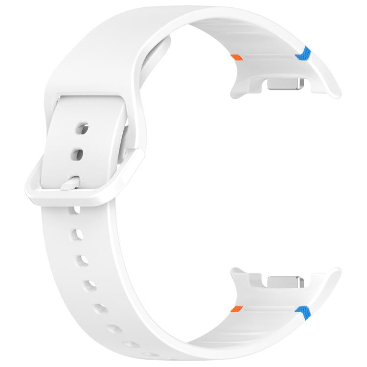 For Galaxy Watch9 / 8 / 8 Classic xDfind Stitched Solid Color Silicone Watch Band, 20mm