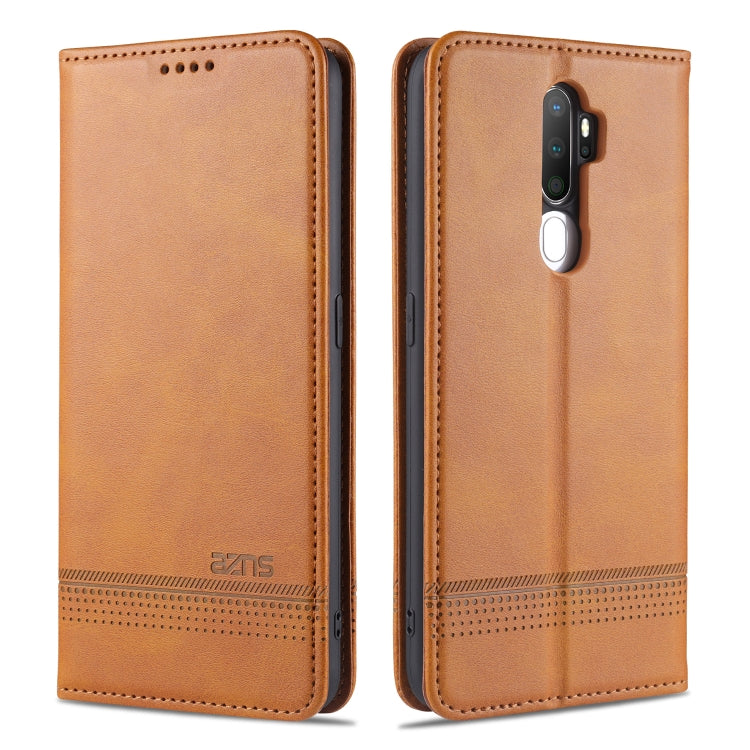 AZNS Magnetic Calf Texture Horizontal Flip Leather Case with Card Slots & Holder & Wallet, For Huawei Honor X10, For OPPO A9 (2020), For OPPO A31 / A8, For Samsung Galaxy S20