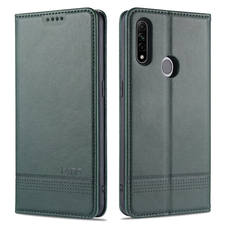 AZNS Magnetic Calf Texture Horizontal Flip Leather Case with Card Slots & Holder & Wallet, For Huawei Honor X10, For OPPO A9 (2020), For OPPO A31 / A8, For Samsung Galaxy S20