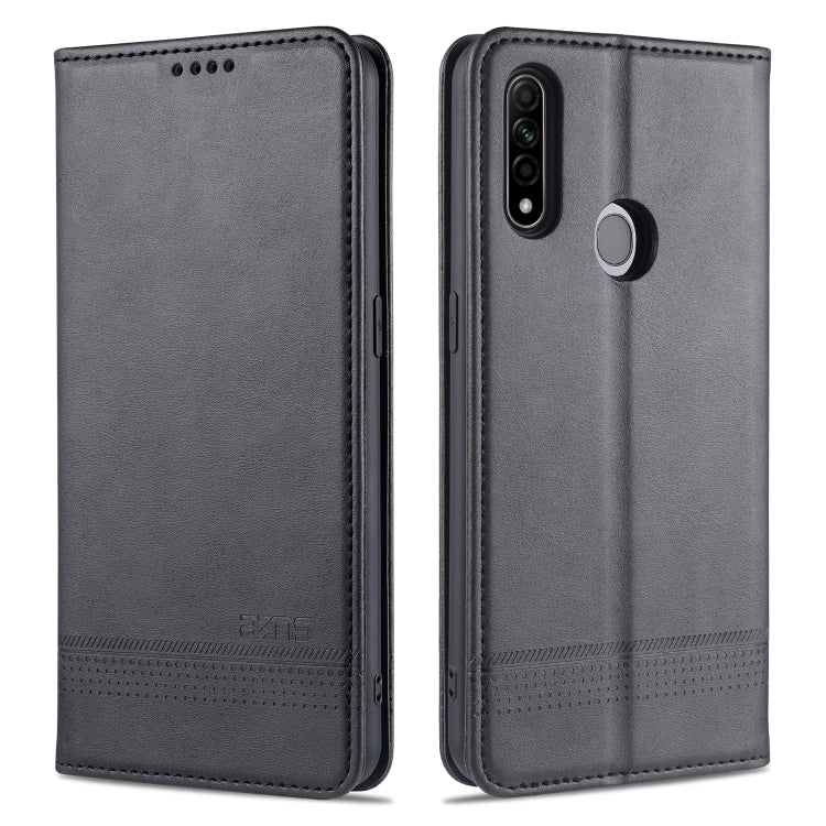 AZNS Magnetic Calf Texture Horizontal Flip Leather Case with Card Slots & Holder & Wallet, For Huawei Honor X10, For OPPO A9 (2020), For OPPO A31 / A8, For Samsung Galaxy S20