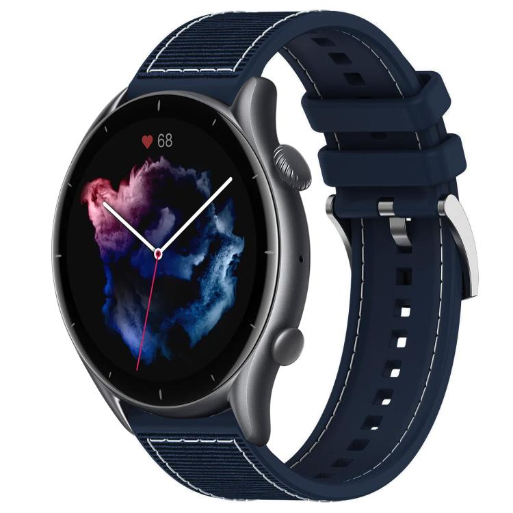 xDfind Hybrid Nylon Braid Silicone Watch Band, 22mm For Amazfit GTR 4 / GTR 3 / GTR 3 Pro, 20mm For Amazfit GTS4 Mini / GTS 3 / GTS 2