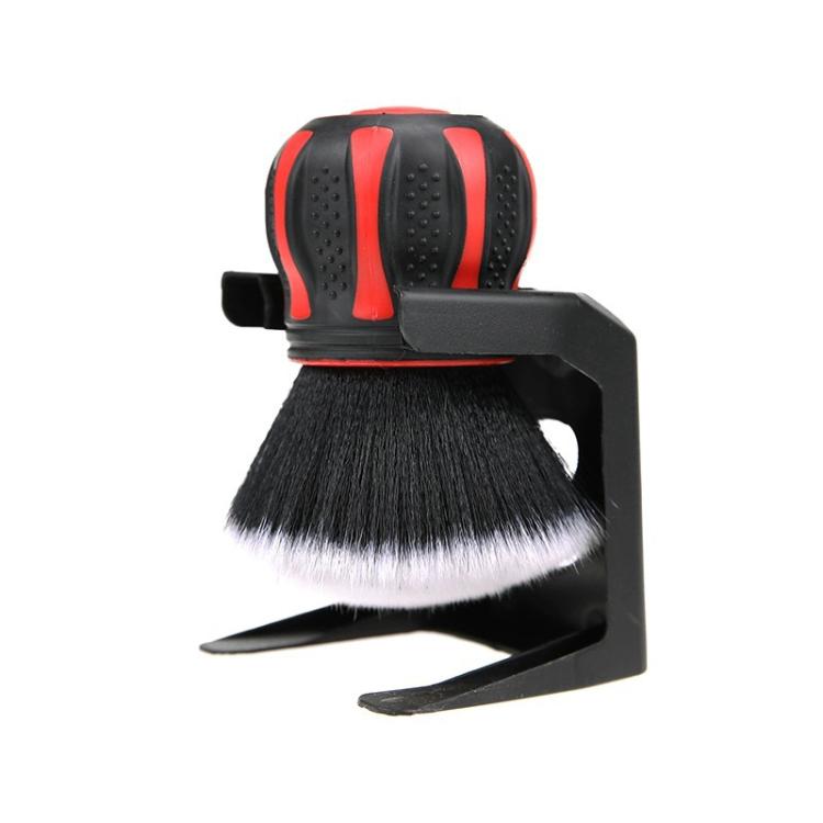 Car Large Round Head Soft Bristle Ball Interior Cleaning Brush