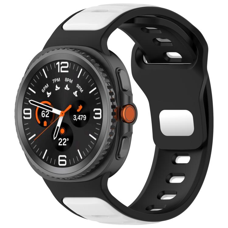 xDfind Dual Color Silicone Watch Band, For Galaxy Watch9 / 8 / 8 Classic