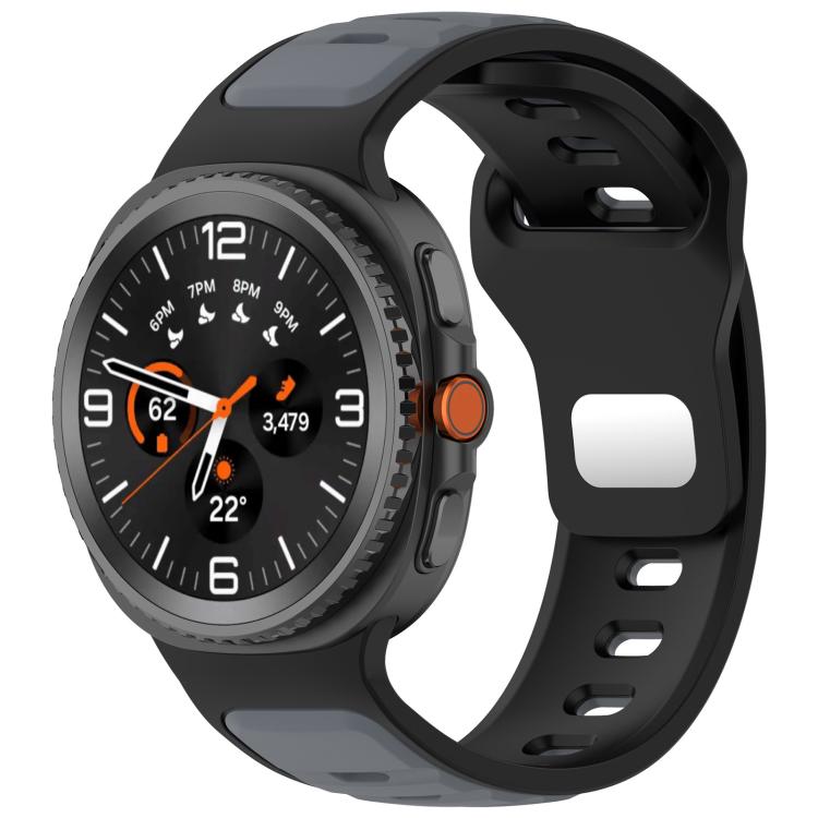 xDfind Dual Color Silicone Watch Band, For Galaxy Watch9 / 8 / 8 Classic